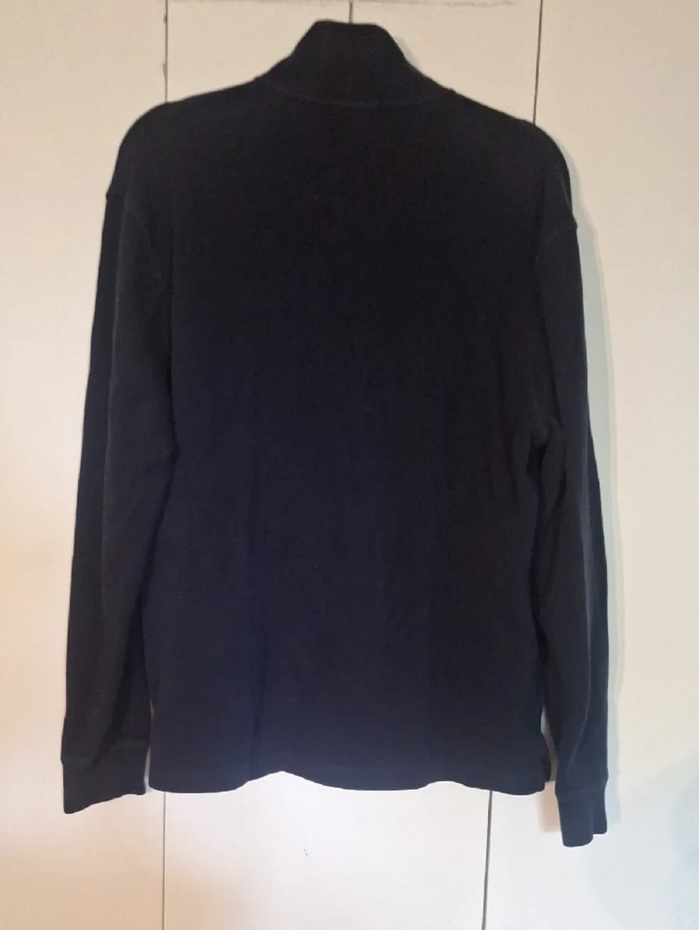 Polo by Ralph Lauren Navy Half-Zip Sweater with Red Pony